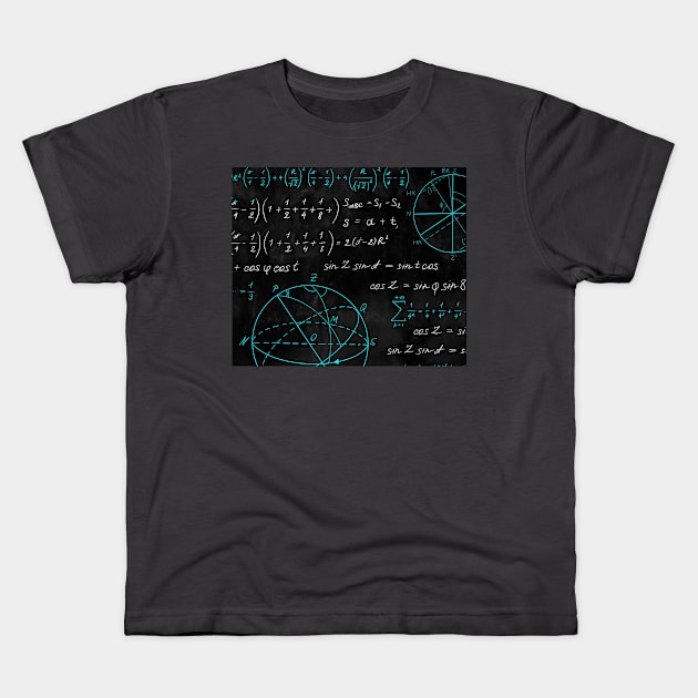 MATH Kids T-Shirt by daghlashassan